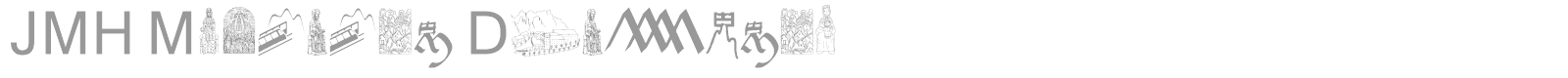 JMH Moreneta Dingbats font preview